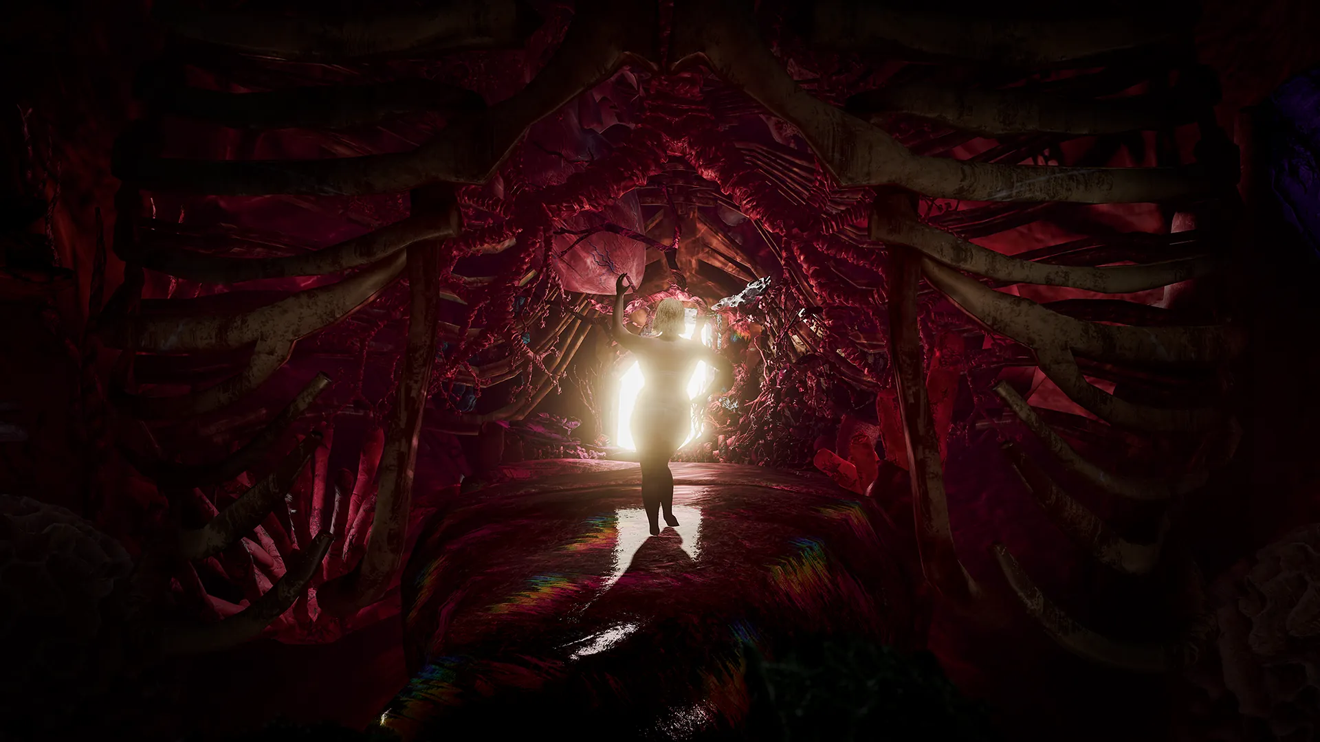 Body of Mine — figure in a portal